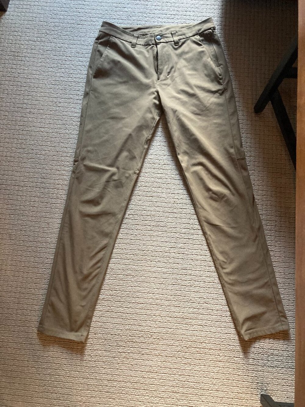 Lululemon ABC Slim Pants Men 31 Khaki